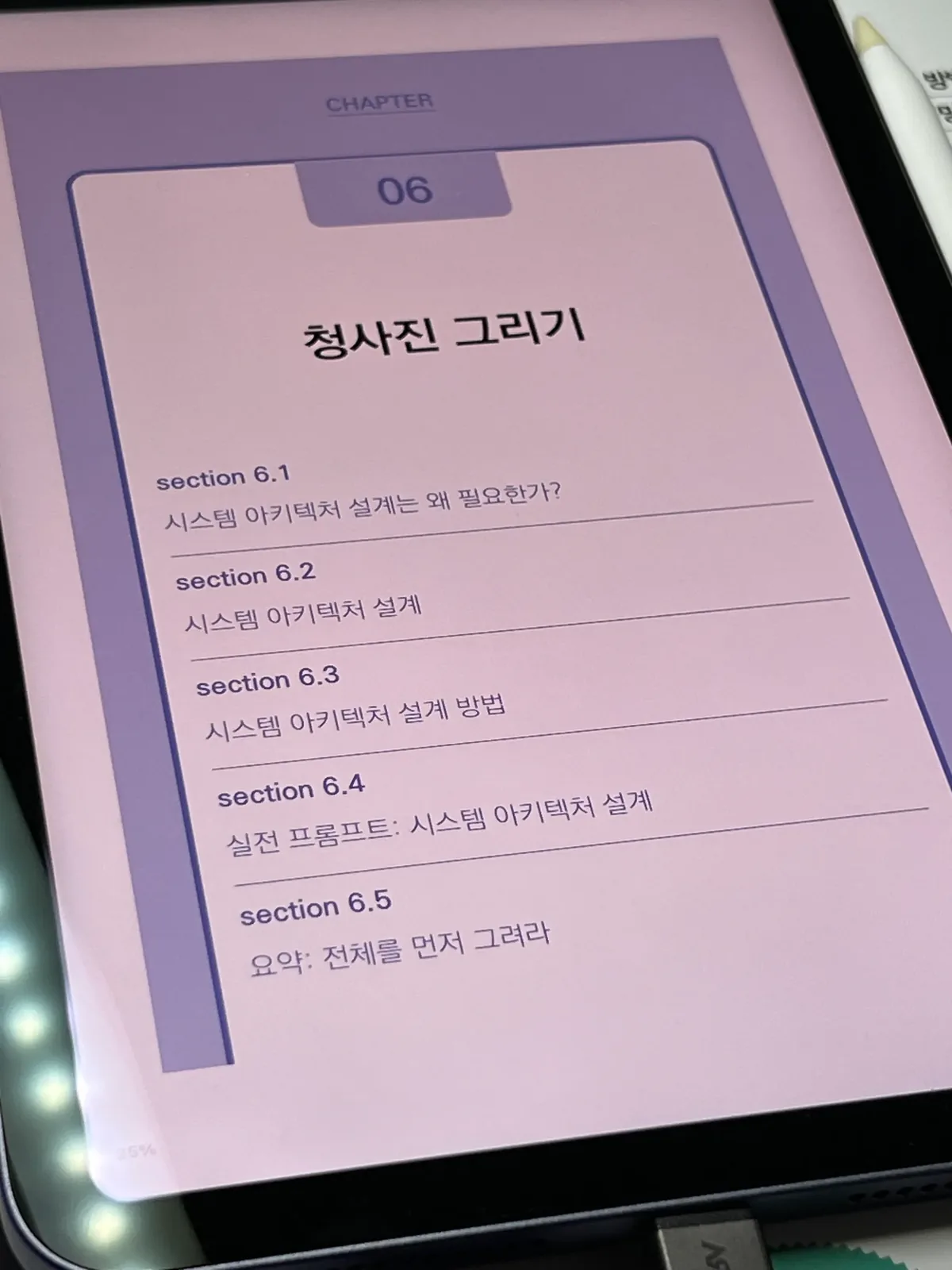 시스템 아키텍처 설계를 다루는 바이브 엔지니어링 6장 목차